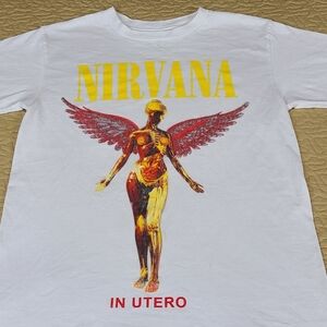 Nirvana "In Utero" Album promo  T shirt size S